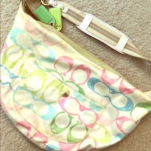 Coach hobo style purse